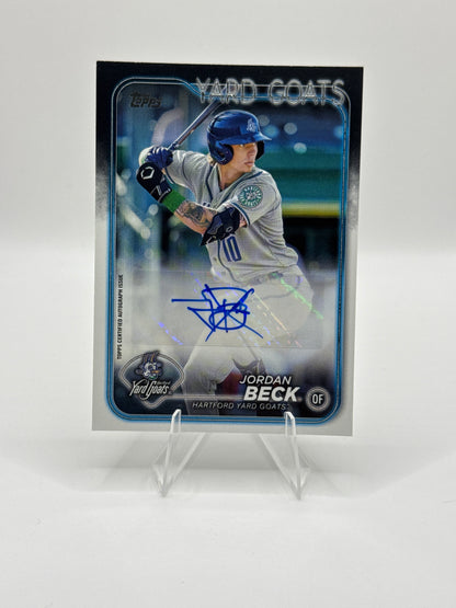 Jordan Beck #PD-172 Pro-Debut Autograph