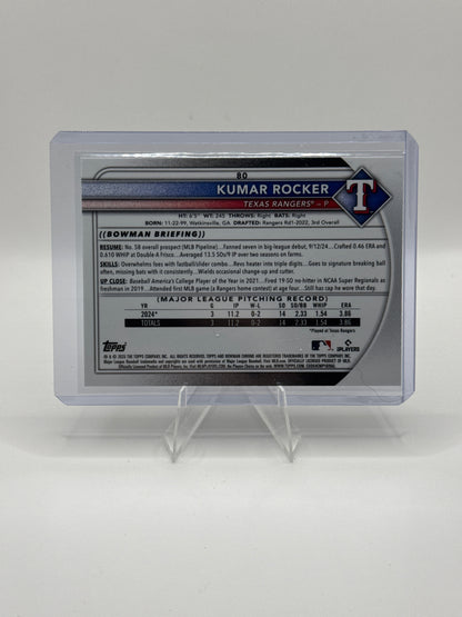 Kumar Rocker #80 Mojo