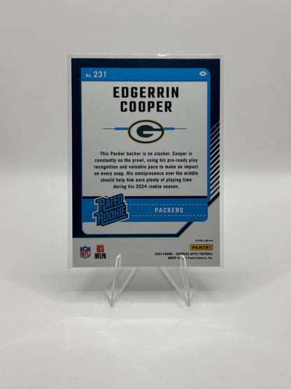 Edgerrin Cooper Rated Rookie #231 Green Hyper