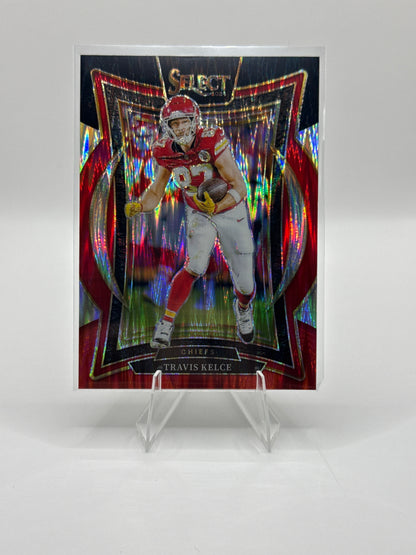 Travis Kelce #97 Red Black Prizm Shock Concourse Level - Color Match!