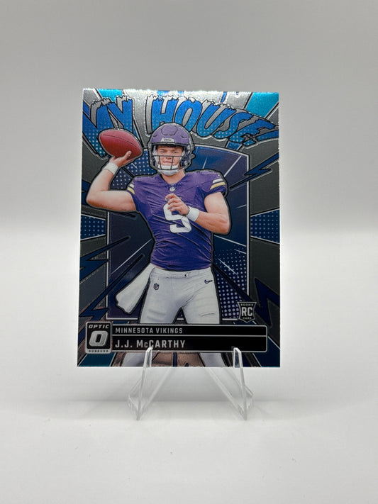 J.J. McCarthy (Rookie) #6 My House 2024 Panini - Donruss Optic Football