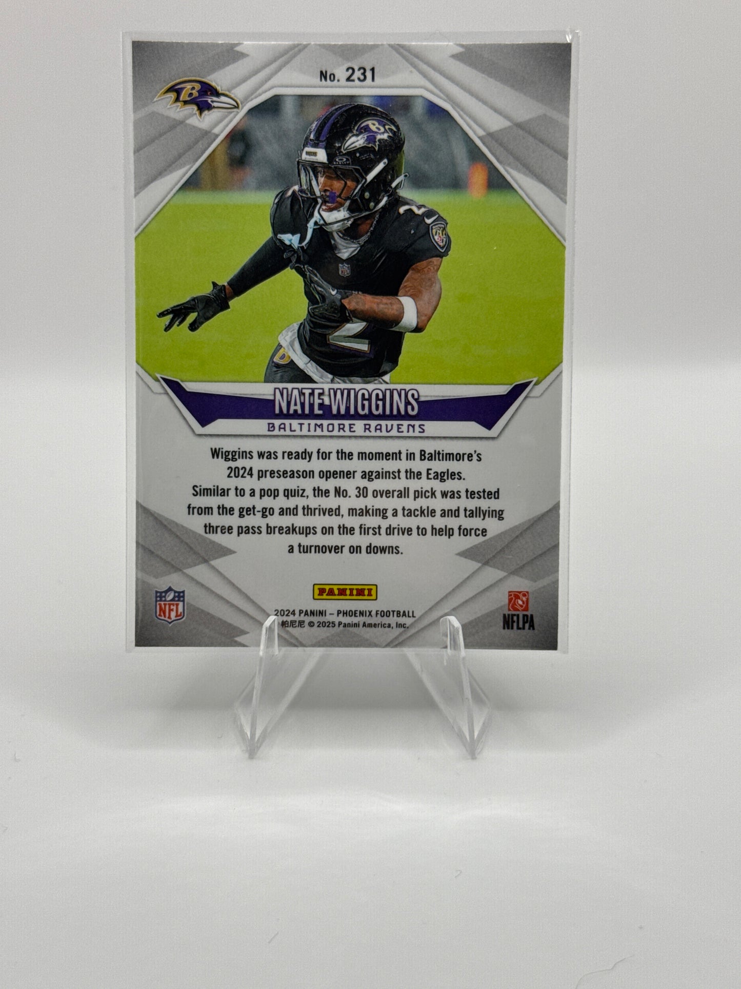 Nate Wiggins (Rookie) #231 Lazer