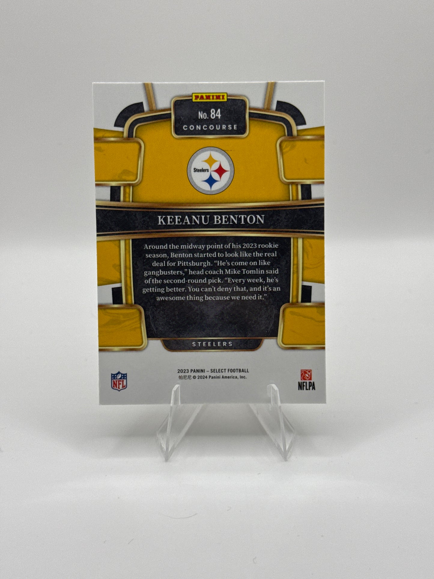 Keeanu Benton #84 Rookie