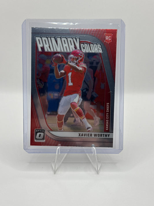 Xavier Worthy (Rookie) #7 Primary Colors