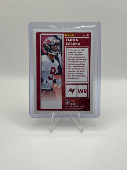 Emeka Egbuka (Rookie) #31 The Rookies 2025 Panini - Donruss Football