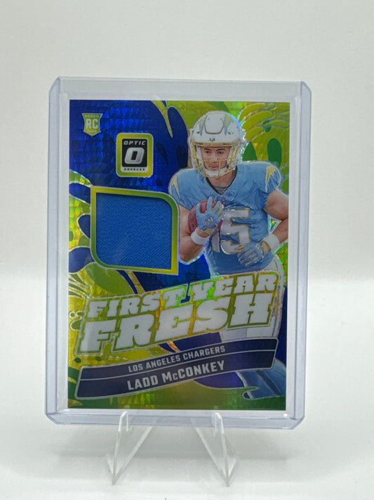 Ladd McConkey Rookie First Year Fresh