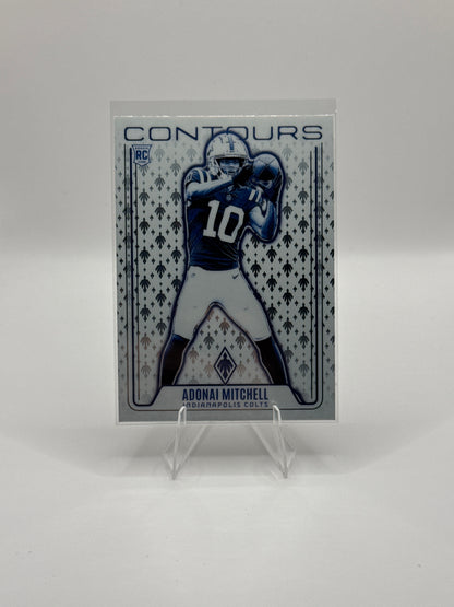 Adonai Mitchell (Rookie) #CON-AML Contours