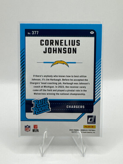 Cornelius Johnson Rated Rookie #377