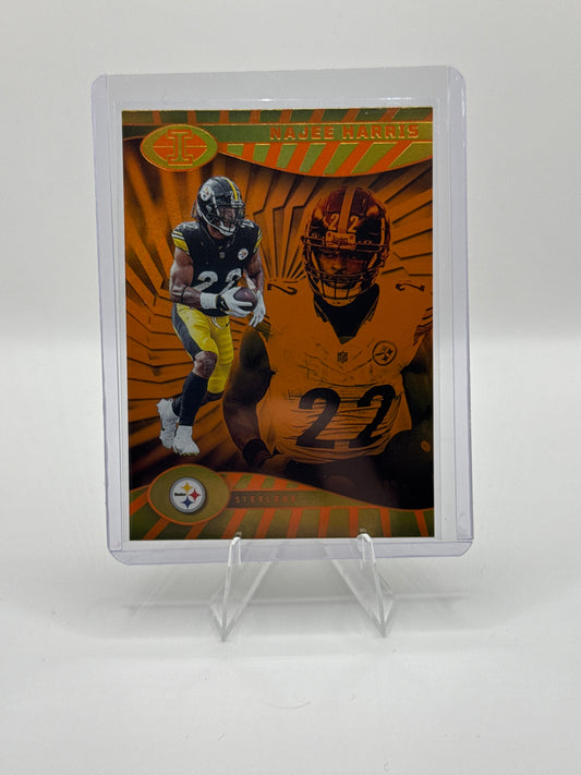 Najee Harris #75 Orange Trophy Collection