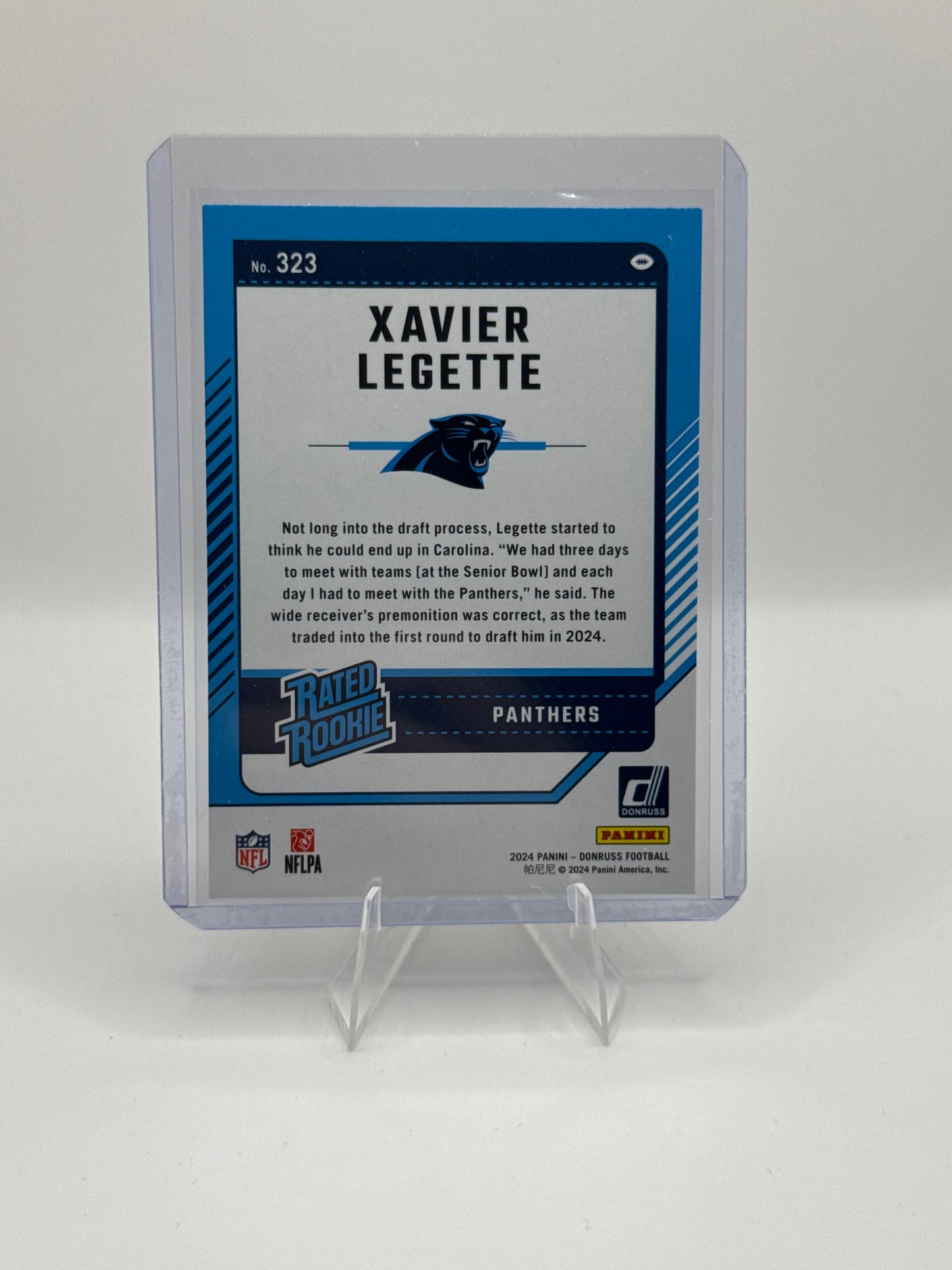 Xavier Legette Rated Rookie #323