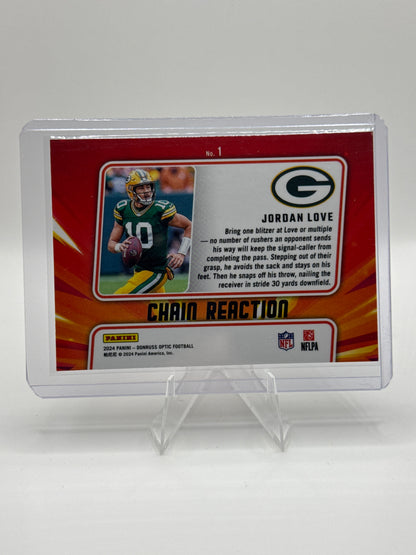 Jordan Love #1 Chain Reaction