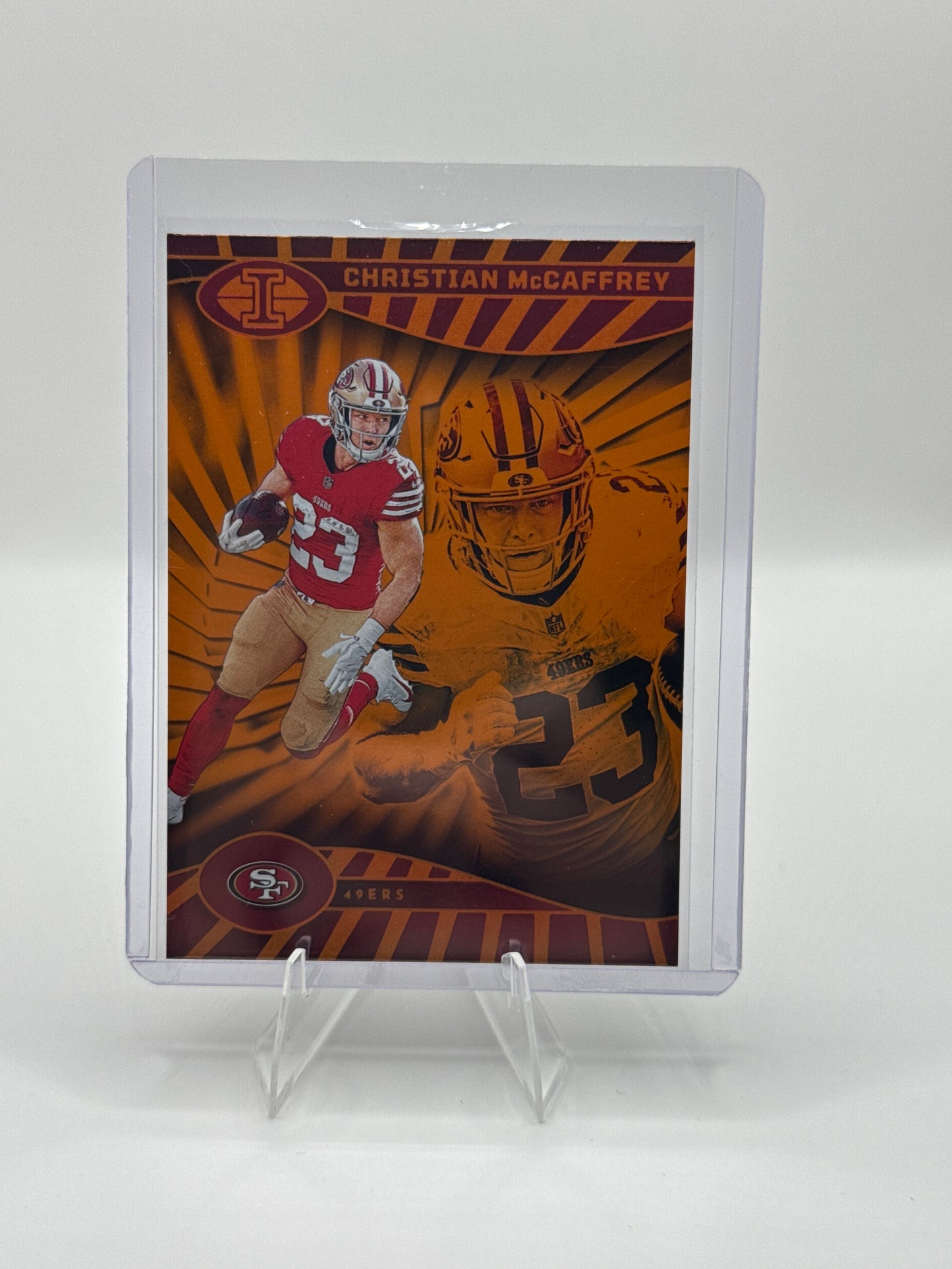 Christian McCaffrey Orange Trophy Collection