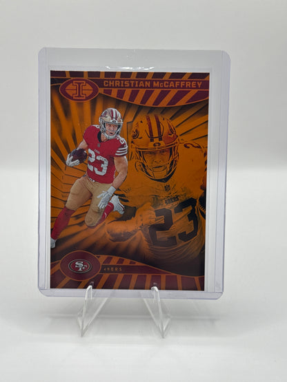 Christian McCaffrey Orange Trophy Collection