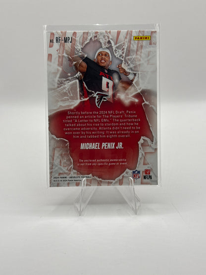 Michael Penix Jr. (Rookie) #RF-MPJ Rookie Force 2024 Panini - Absolute Football