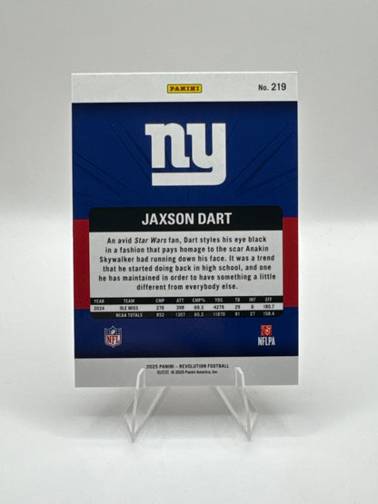 Jaxson Dart (Rookie) #219 2025 Panini - Revolution