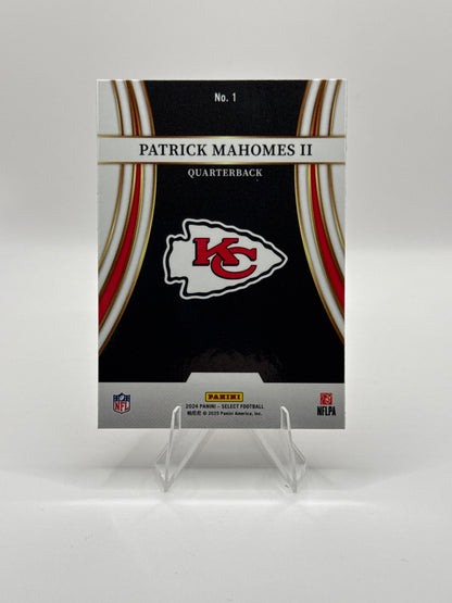 Patrick Mahomes #1 Turbocharged 2024 Panini - Select Football