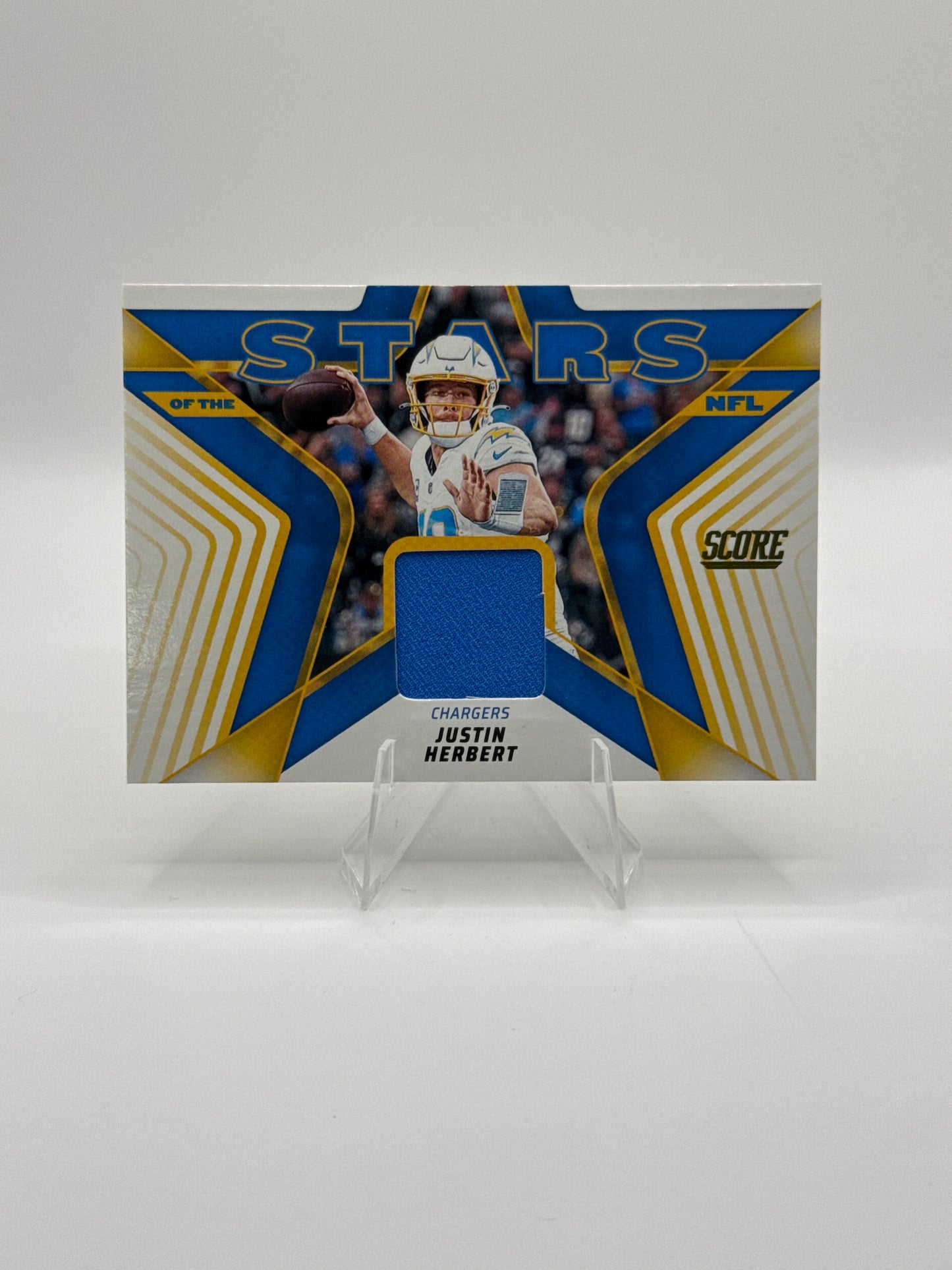 Justin Herbert #SNJ-JHT Stars of the NFL 2025 Panini - Score Football