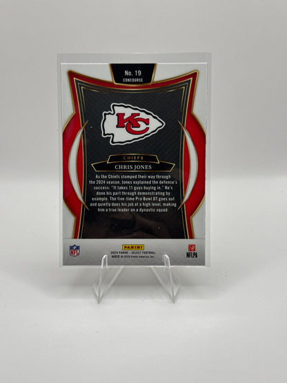 Chris Jones #19 Concourse Level 2024 Panini - Select Football