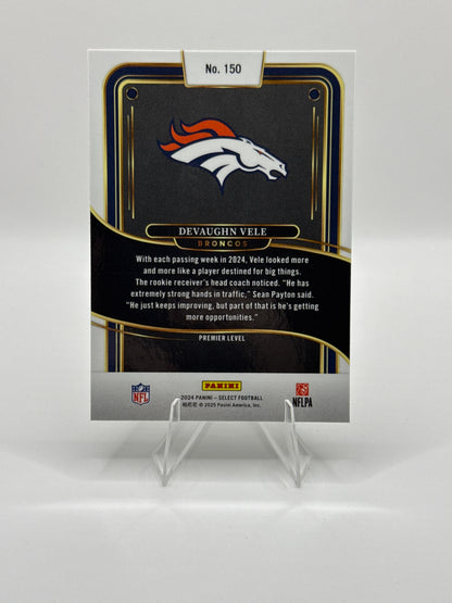 Devaughn Vele (Rookie) #150 Premier Level 2024 Panini - Select Football