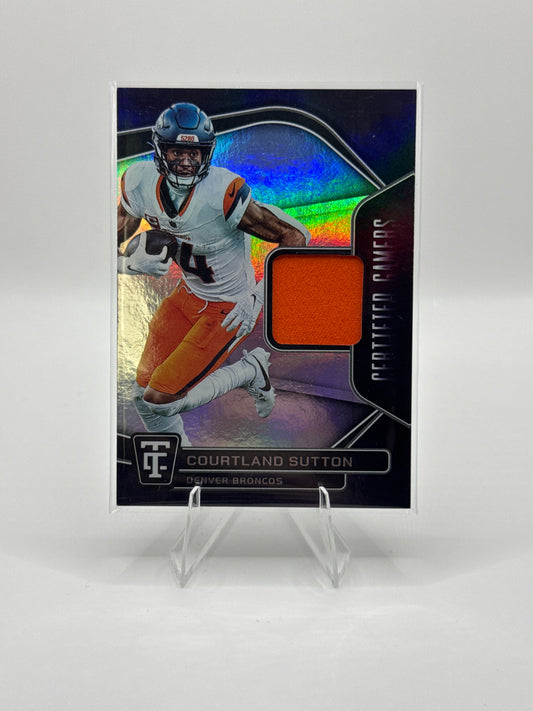 Courtland Sutton #CG-CSN Certified Gamers 2024 Totally Certified Football