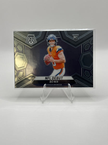 Bo Nix #271 NFL Debut 2024 Panini - Mosaic Football