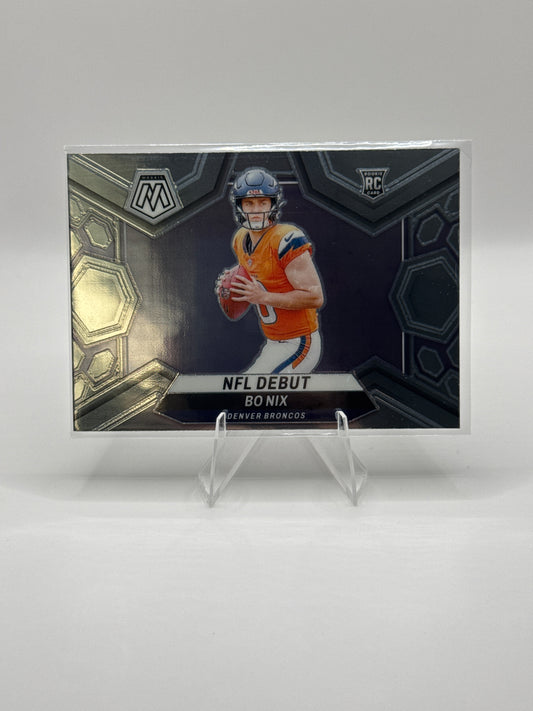 Bo Nix #271 NFL Debut 2024 Panini - Mosaic Football