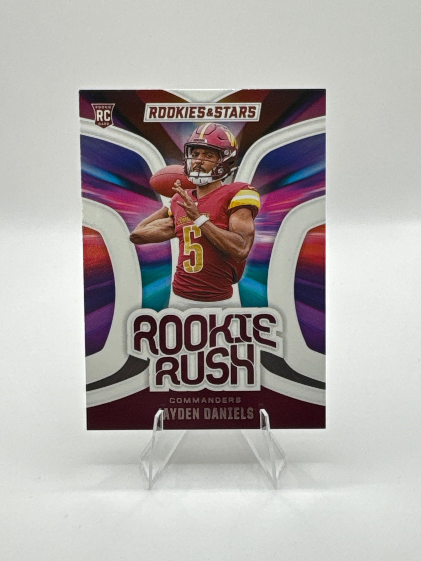 Jayden Daniels #RR-JDS Rookie Rush 2024 Panini - Rookies & Stars