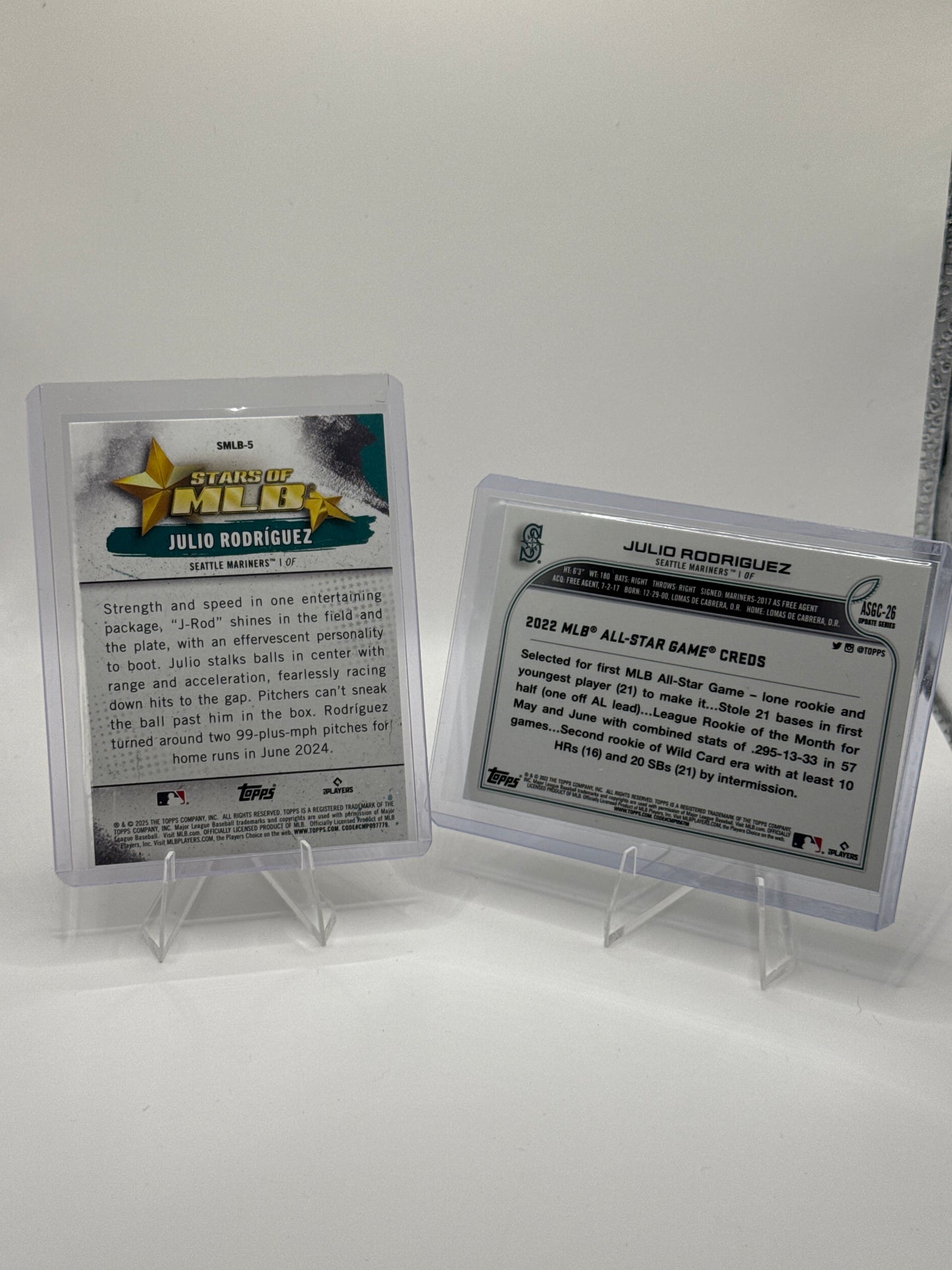 Julio Rodriguez Rookie #ASGC-26 and Stars of MLB