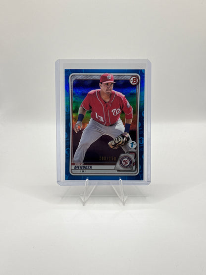 Drew Mendoza #BFE-71 Blue Foil 100/150