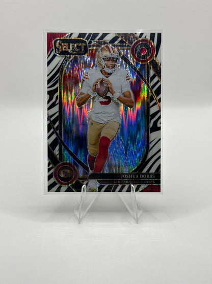 Joshua Dobbs #273 Zebra Club Level 2024 Panini - Select Football