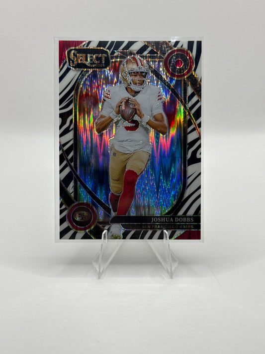 Joshua Dobbs #273 Zebra Club Level 2024 Panini - Select Football