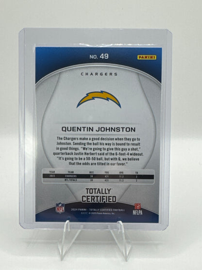 Quentin Johnston #49