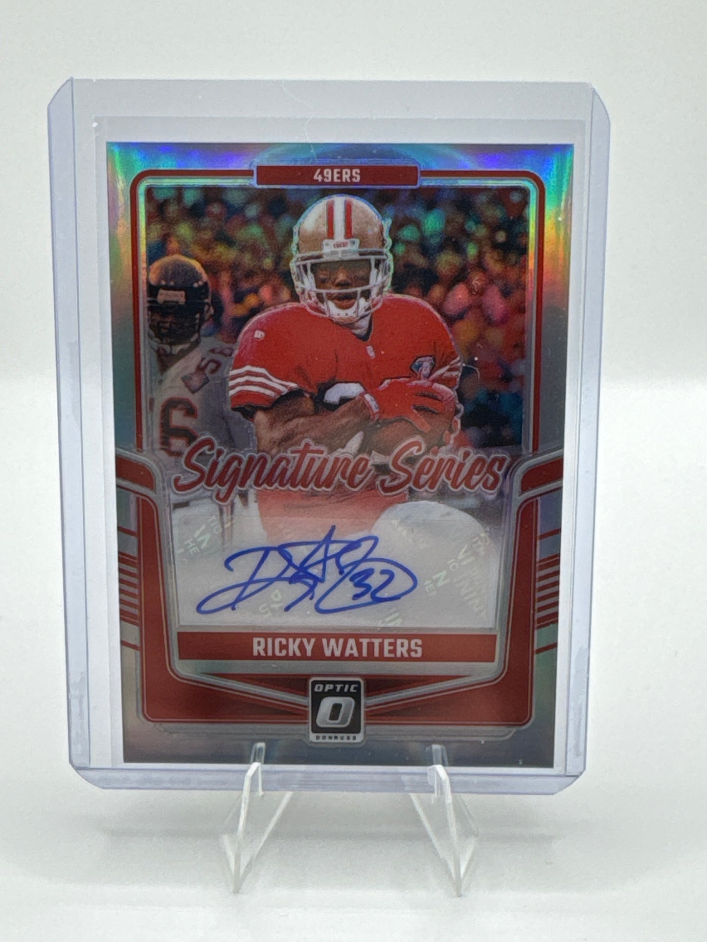 Ricky Watters Holo Autograph