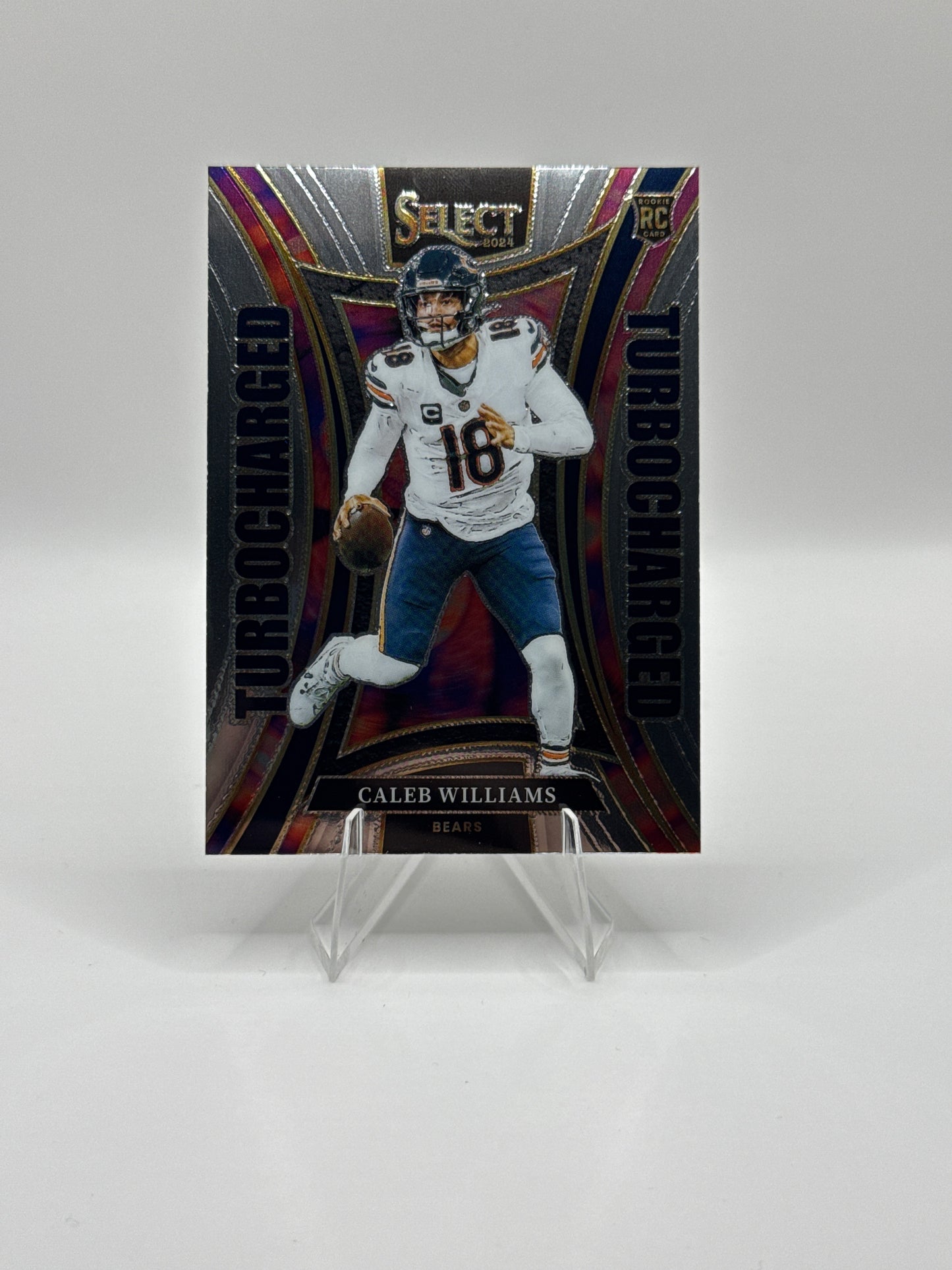 Caleb Williams (Rookie) #11 Turbocharged 2024 Panini - Select Football