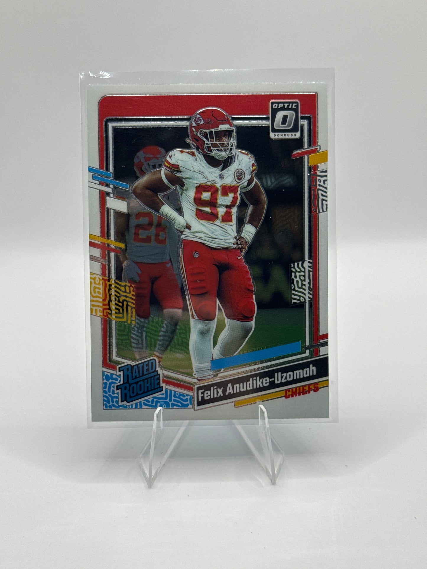 Felix Anudike-Uzomah Rated Rookie #256 2023 Panini - Donruss Optic Football