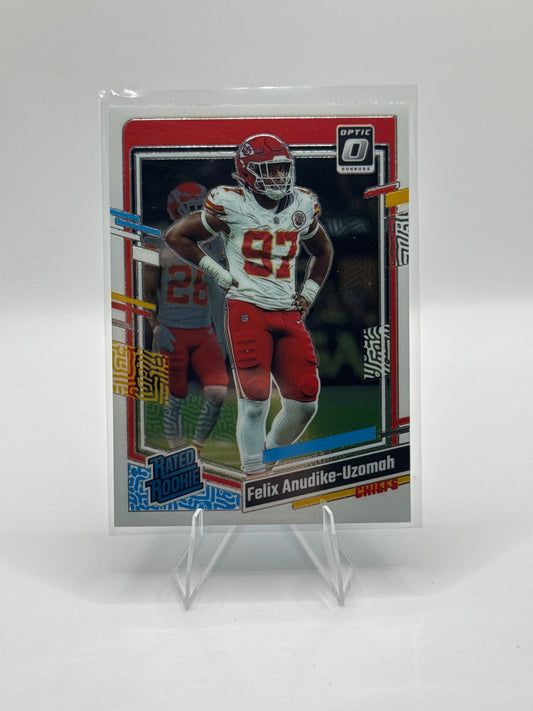 Felix Anudike-Uzomah Rated Rookie #256 2023 Panini - Donruss Optic Football