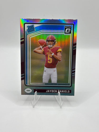 Jayden Daniels Rated Rookie #248 Holo