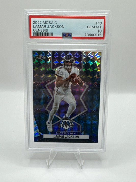 Lamar Jackson Genesis (PSA 10)