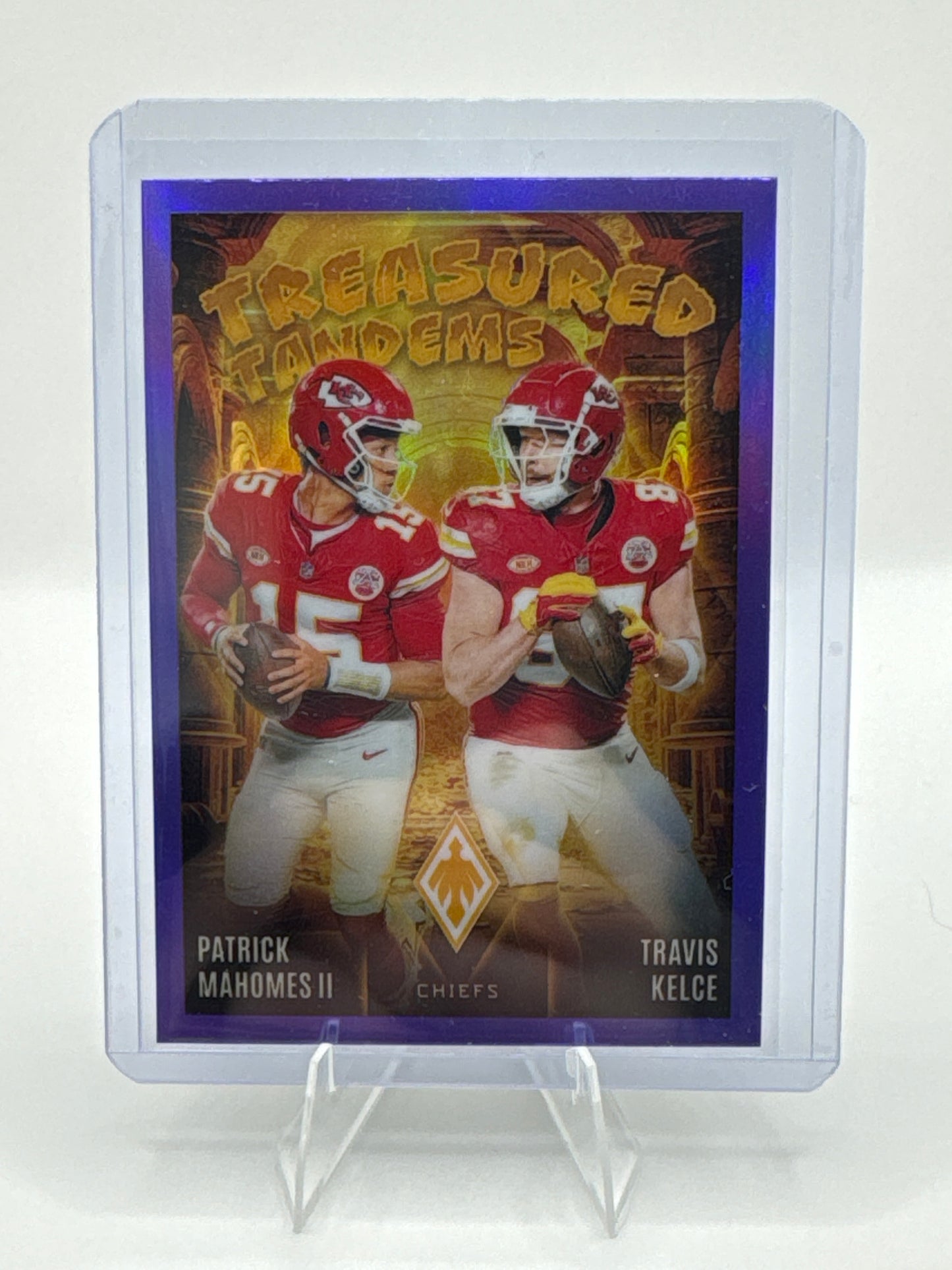 Patrick Mahomes II / Travis Kelce (Purple) #TT-KC