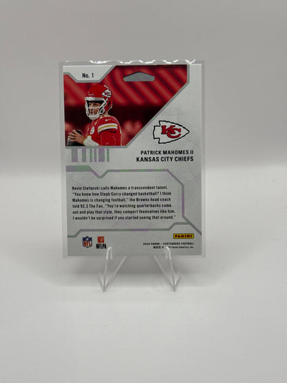 Patrick Mahomes II #1 Hall Pass