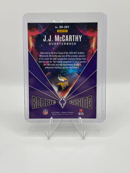 J.J. McCarthy Rookie Rising #RR-JMY
