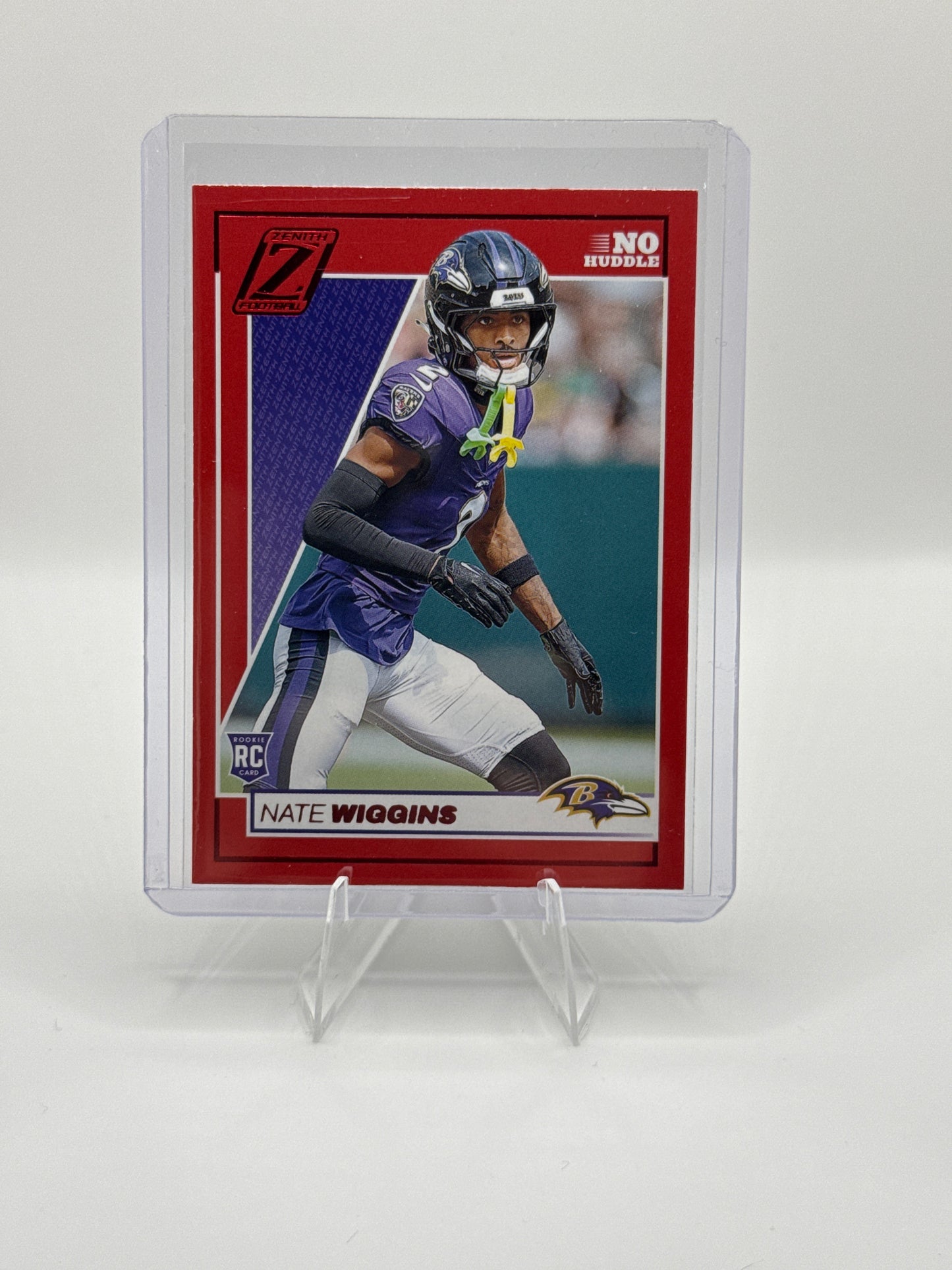 Nate Wiggins (Rookie) #181 Red No-Huddle