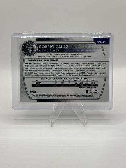 Robert Calaz #BCP-40 Reptilian