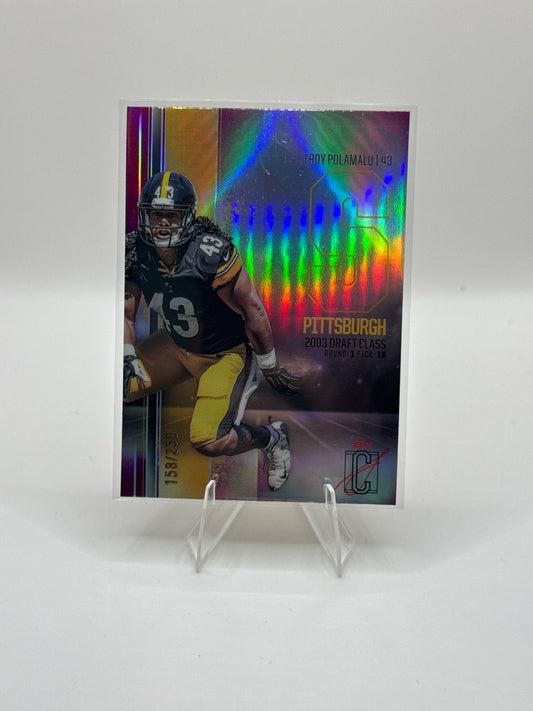 Troy Polamalu #BCV-46 Magenta 158/250