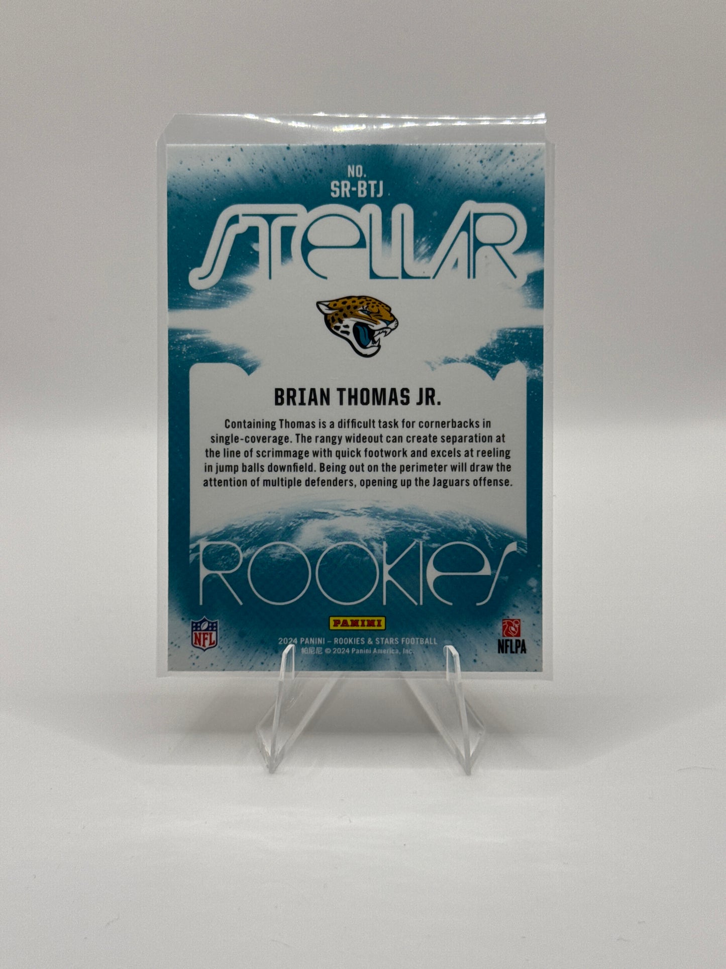 Brian Thomas Jr. #SR-BTJ Stellar Rookies Red Plaid