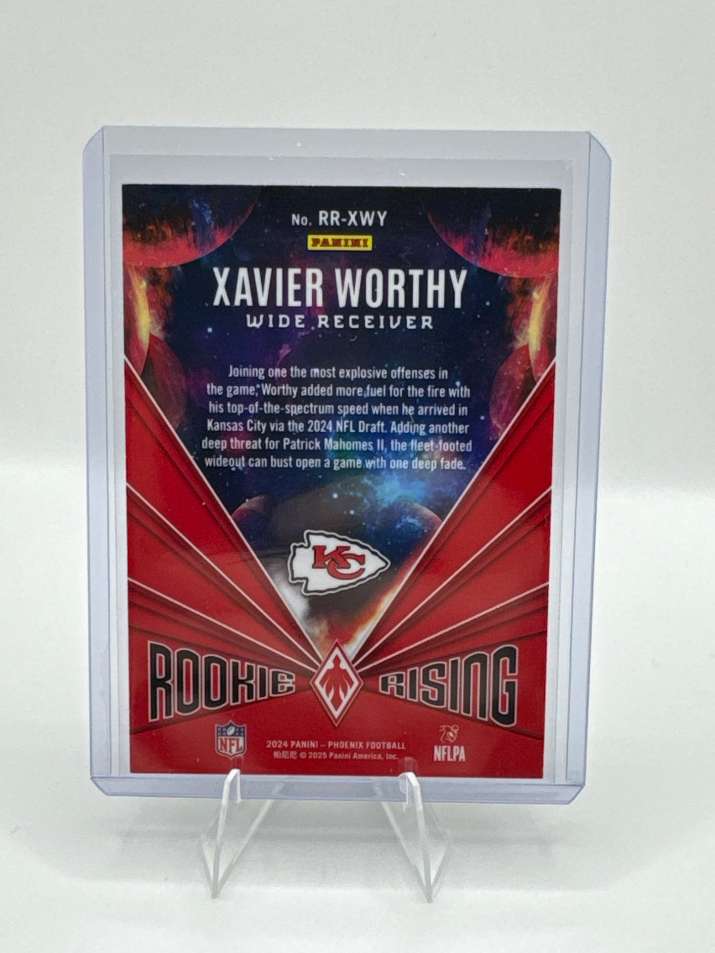 Xavier Worthy Rookie Rising #RR-XWY