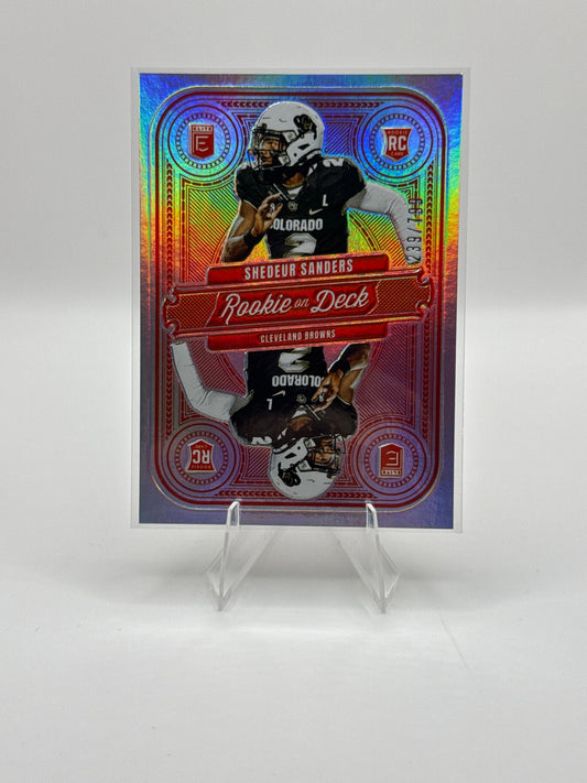 Shedeur Sanders (Rookie) #1 Rookie on Deck 239/799