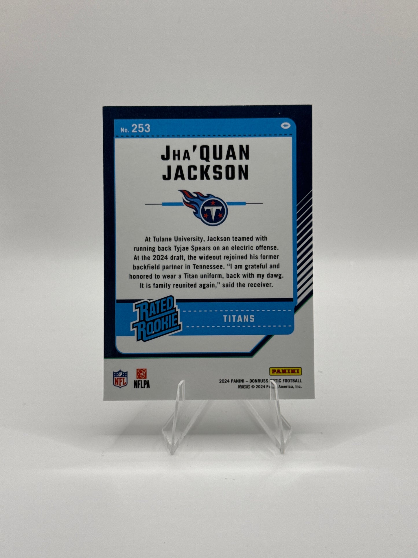 Jha’Quan Jackson Rated Rookie #253
