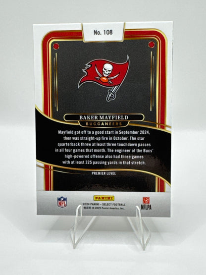 Baker Mayfield #108 Premier Level Select 2024