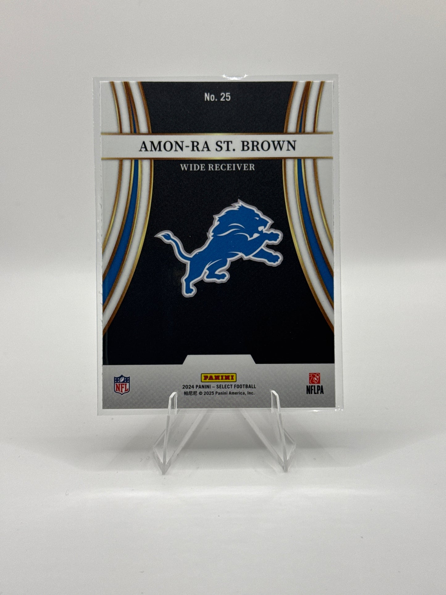 Amon-Ra St. Brown #25 Turbocharged 2024 Panini - Select Football